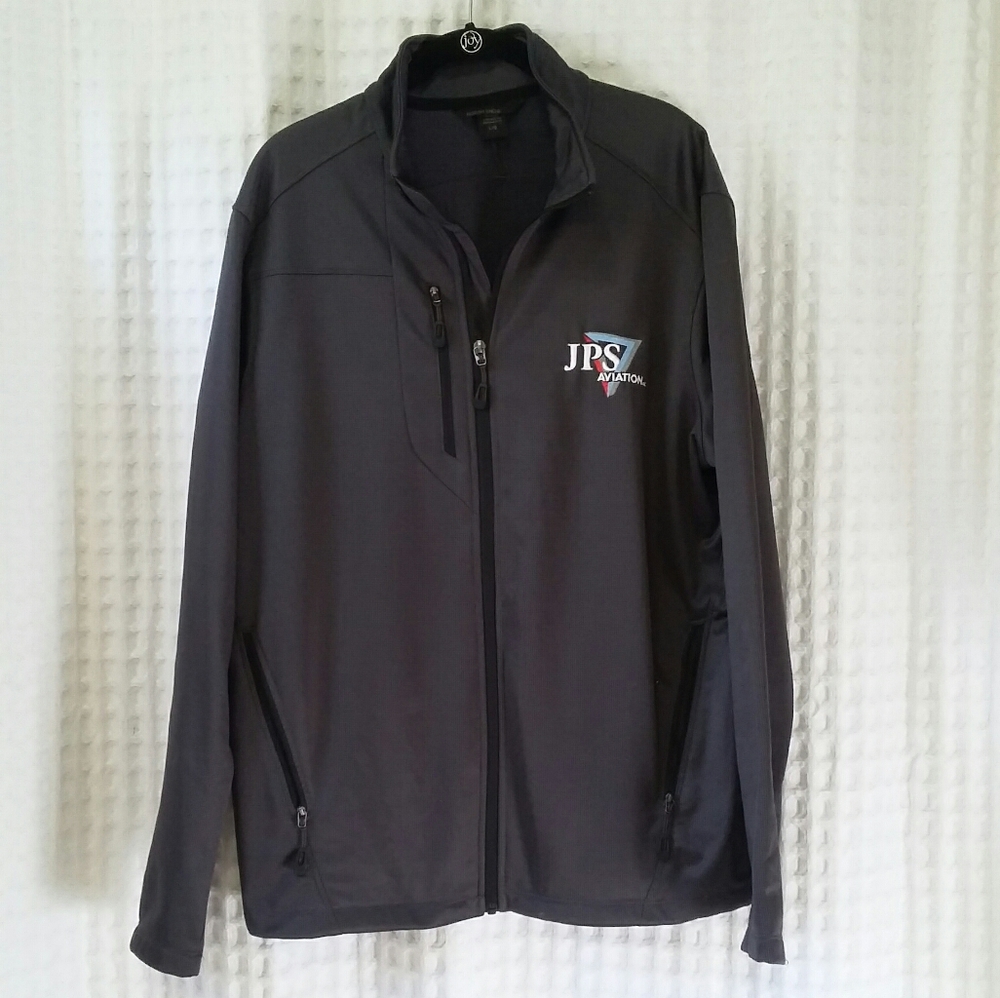 North End Men's Fleece Lined Zip Up Jacket